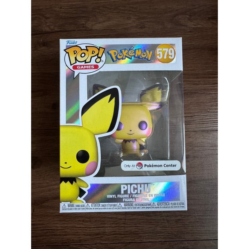 Funko Pop! Pokemon Pearlescent Pichu Brand New SHIPS ASAP ❤️✅